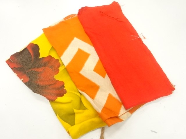 Japanese Kimono / Chirimen Kinsha Silk